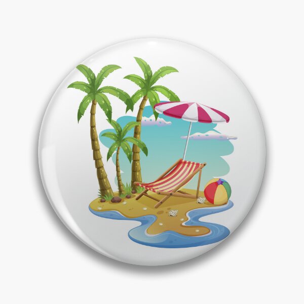 Item preview, Tropical Island Beach Vacation Scene designed and sold by Art-Essa.