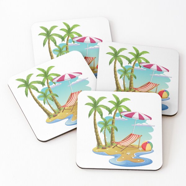 Item preview, Tropical Island Beach Vacation Scene designed and sold by Art-Essa.