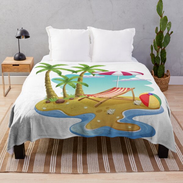 Item preview, Tropical Island Beach Vacation Scene designed and sold by Art-Essa.