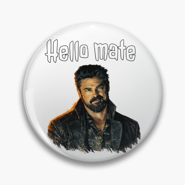 Item preview, Billy Butcher from The Boys - Hello Mate designed and sold by t-patterns.