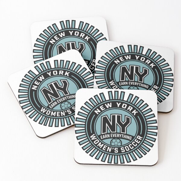 Item preview, New York Women’s Soccer – Earn Everything Badge designed and sold by PINK FREE.