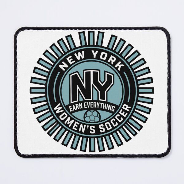 Item preview, New York Women’s Soccer – Earn Everything Badge designed and sold by PINK FREE.