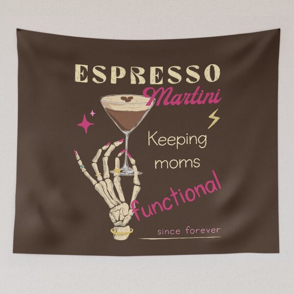 Item preview, Espresso Martini Mom Shirt Funny Tired Moms Graphic designed and sold by art-injoy.
