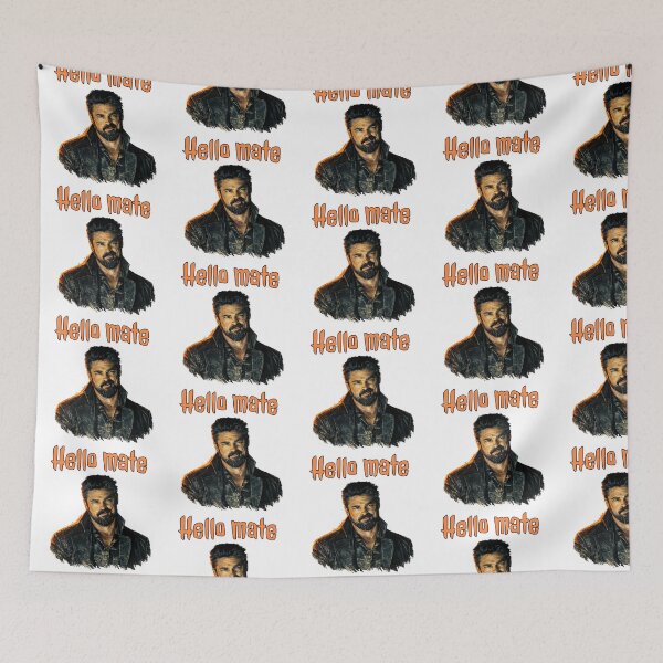 Item preview, Billy Butcher from The Boys - Hello Mate designed and sold by t-patterns.