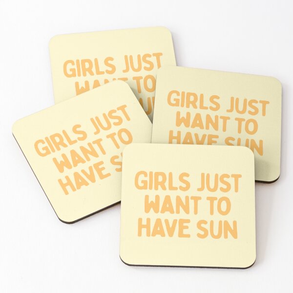 Item preview, Girls Just Want To Have Sun designed and sold by Spring Things.