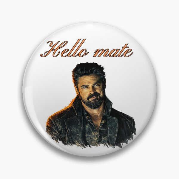 Item preview, Billy Butcher from The Boys - Hello Mate designed and sold by t-patterns.