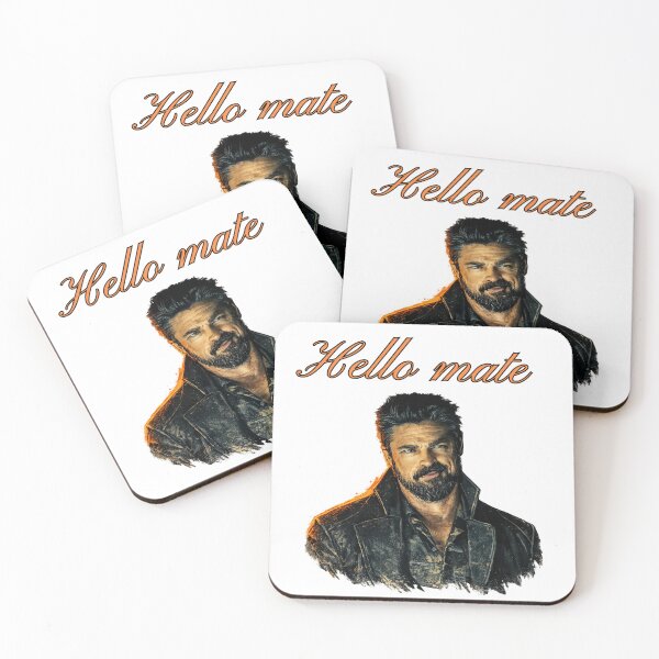 Item preview, Billy Butcher from The Boys - Hello Mate designed and sold by t-patterns.