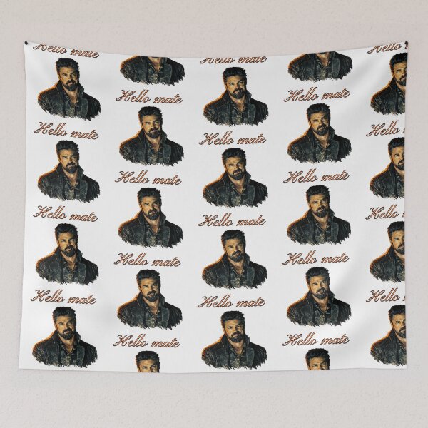 Item preview, Billy Butcher from The Boys - Hello Mate designed and sold by t-patterns.