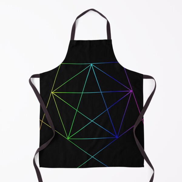 Item preview, Rainbow Pentagonal Star designed and sold by CodrawsCrib.