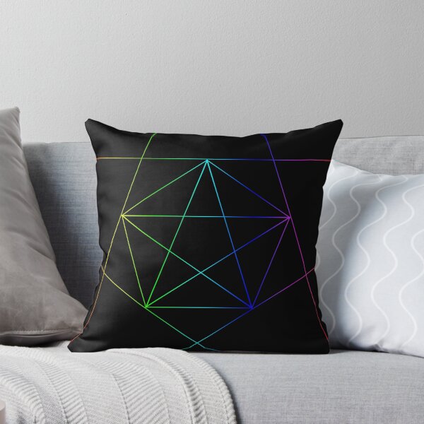 Item preview, Rainbow Pentagonal Star designed and sold by CodrawsCrib.