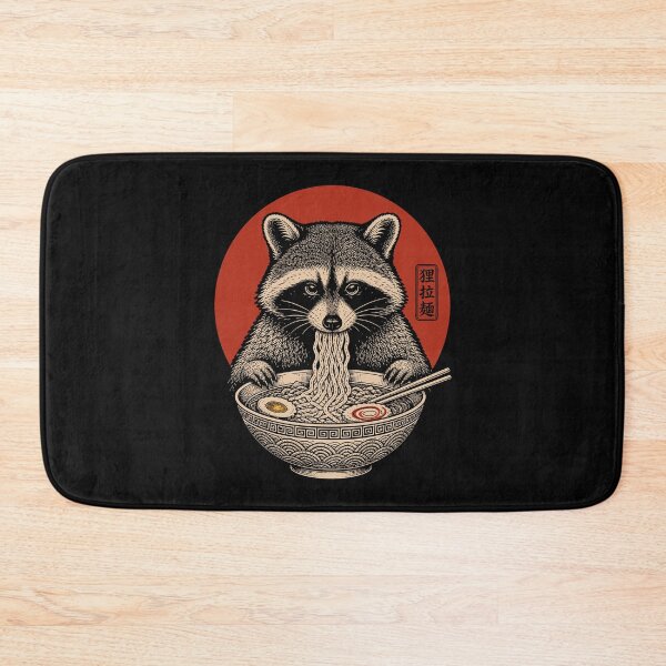 Item preview, Vintage Raccoon Ramen designed and sold by CamaleonDesigns.