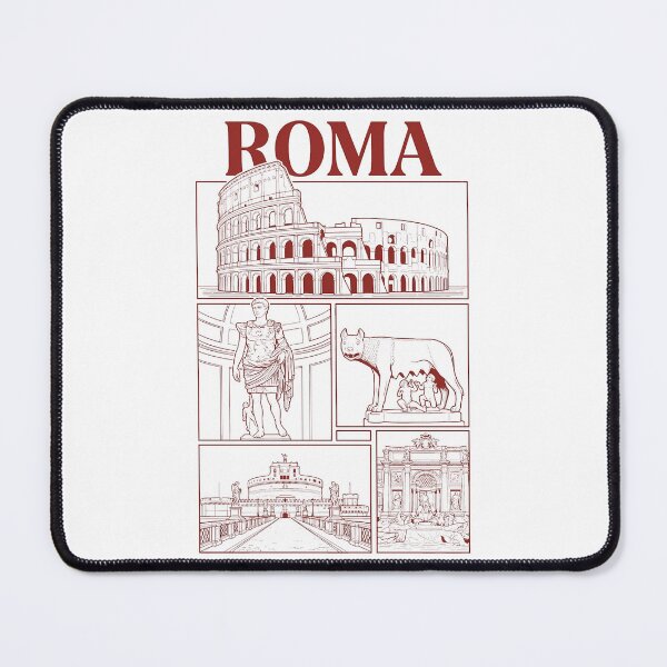 Item preview, Vintage Rome Italy Landmarks Architecture Line Art designed and sold by k3rstman1.