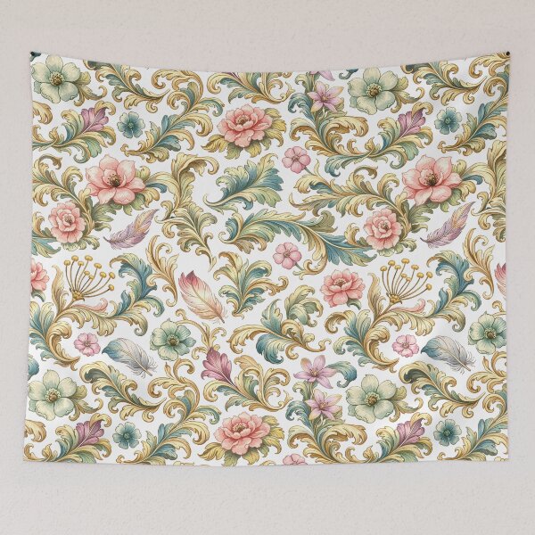 Item preview, Pink Peony and Acanthus Pattern designed and sold by KeeganCreations.