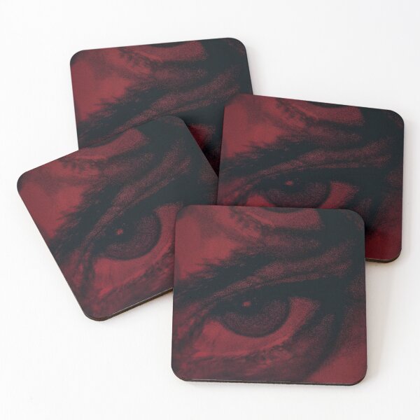Item preview, Red Eye Dark Aesthetic Close Up designed and sold by Peac7e.