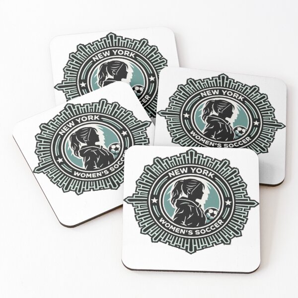 Item preview, New York Women’s Soccer – Focused Player Badge designed and sold by PINK FREE.