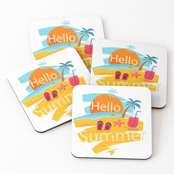Item preview, Hello Summer Tropical Beach Vacation designed and sold by Art-Essa.