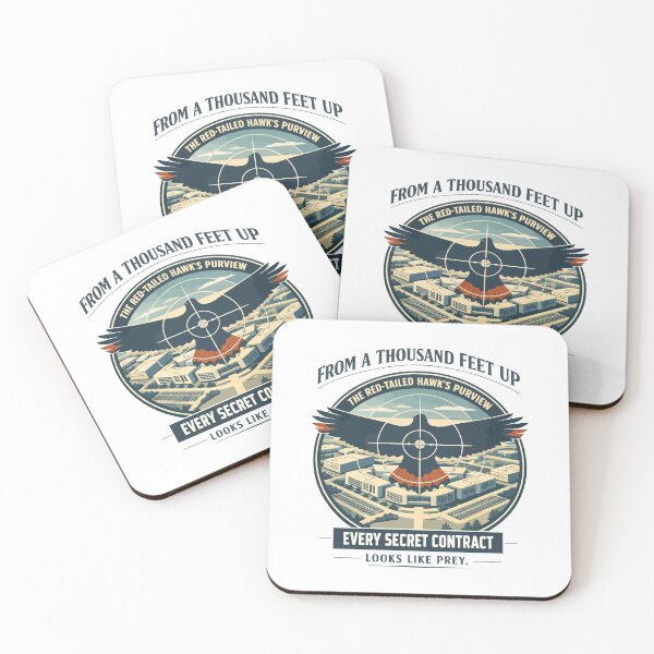 Item preview, Red-Tailed Hawk Surveillance From Above designed and sold by WildlifeInc.