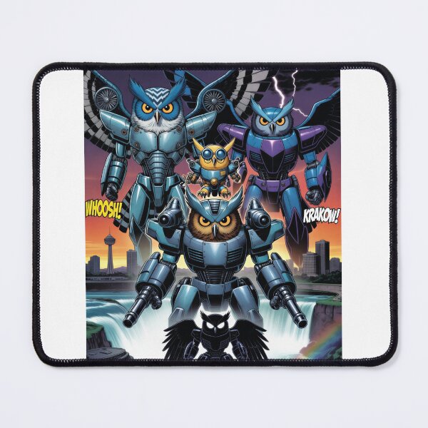 Item preview, Mecha Owls designed and sold by Niagara-ReVolt.