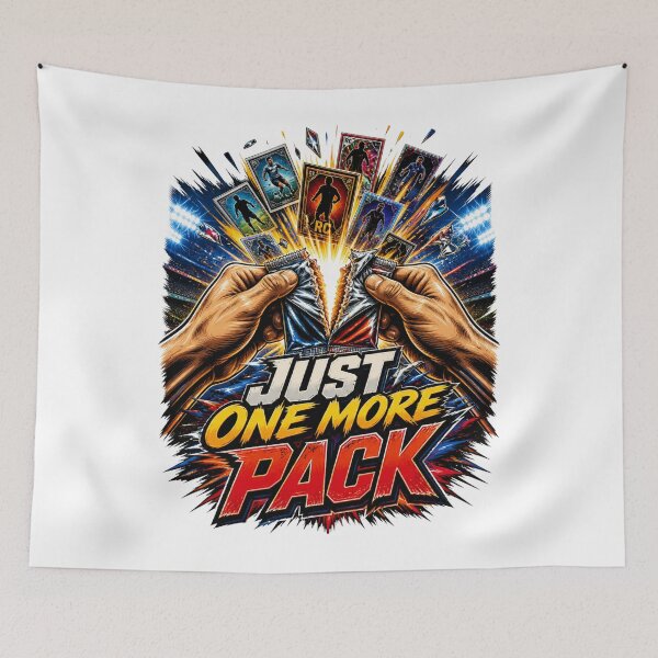 Item preview, Just One More Pack – Trading Card Collector T-Shirt | Sports Card Hobby Design designed and sold by Final Whistle Art.
