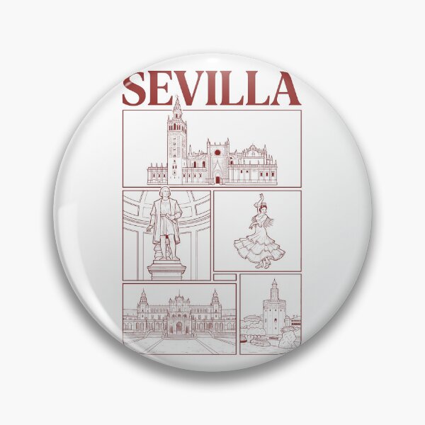 Item preview, Sevilla Spain Historic Landmarks Travel Collage designed and sold by k3rstman1.