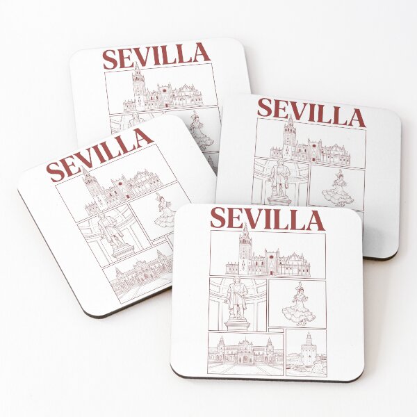 Item preview, Sevilla Spain Historic Landmarks Travel Collage designed and sold by k3rstman1.