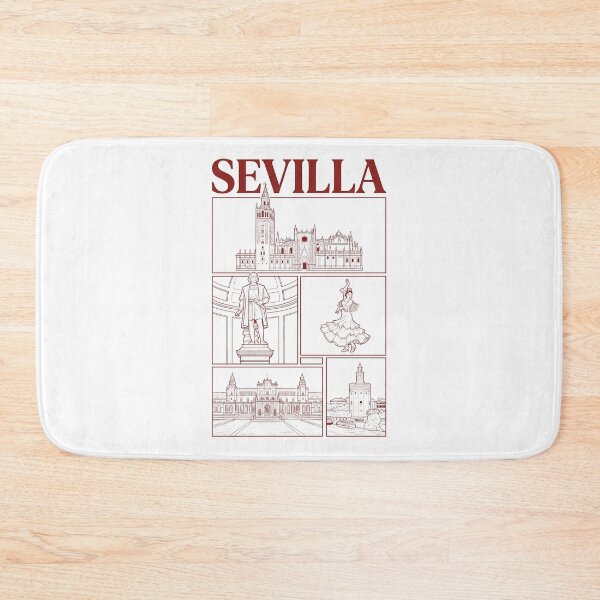Item preview, Sevilla Spain Historic Landmarks Travel Collage designed and sold by k3rstman1.