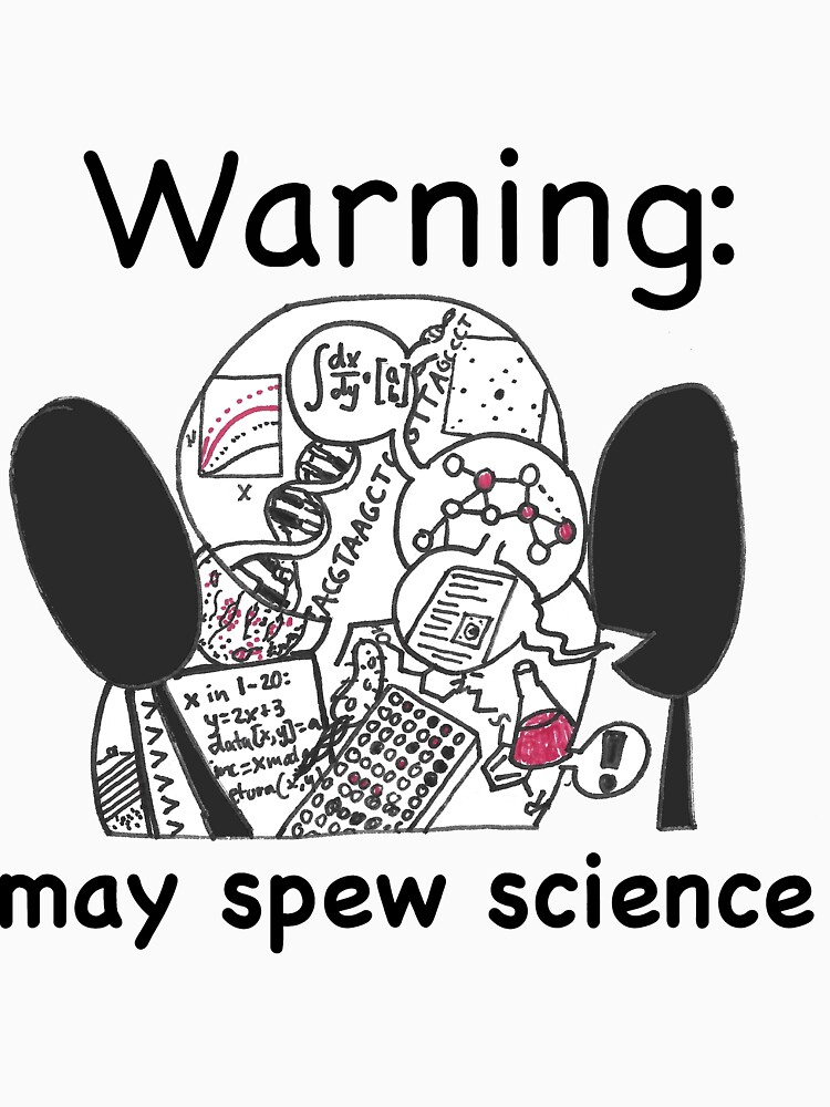 Warning: May Spew Science by redpenblackpen