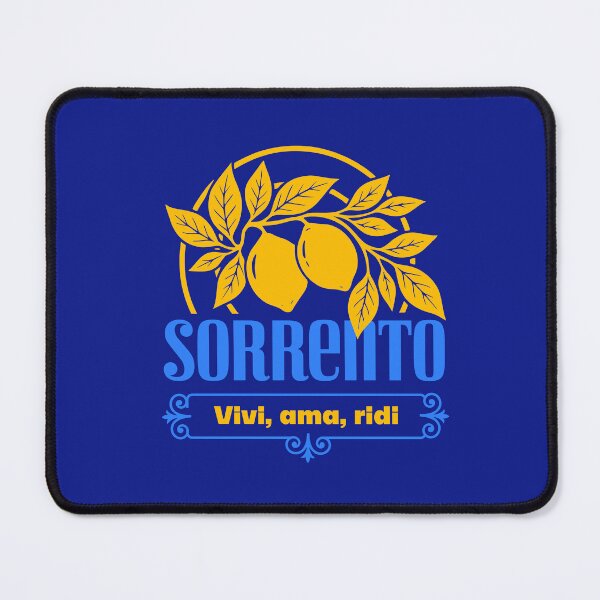 Item preview, Sorrento Italy Lemons Mediterranean Summer Art designed and sold by LinaValearte.