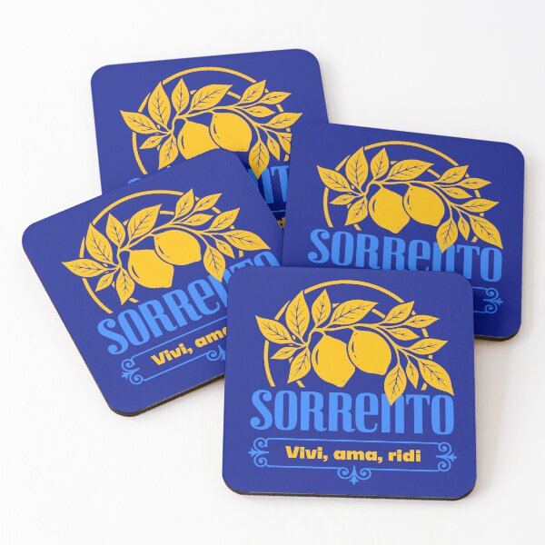 Item preview, Sorrento Italy Lemons Mediterranean Summer Art designed and sold by LinaValearte.