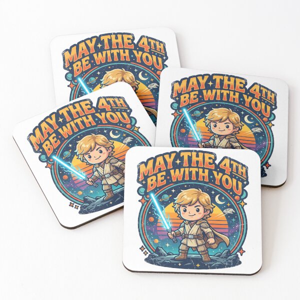 Item preview, May the 4th Be With You - Retro Cute Space Hero designed and sold by DanniJordan.