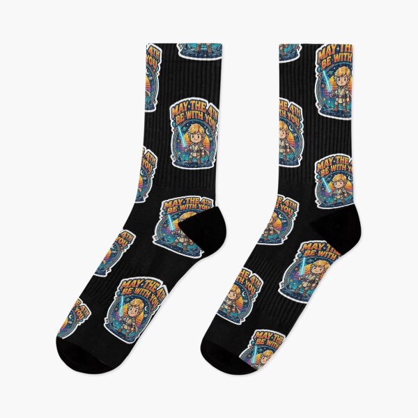 Item preview, May the 4th Be With You - Retro Cute Space Hero designed and sold by DanniJordan.