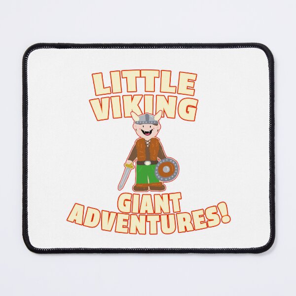 Item preview, Little Viking Shield Giant Adventures Cute Kids Norse Cartoon Design designed and sold by yellowpumkin.