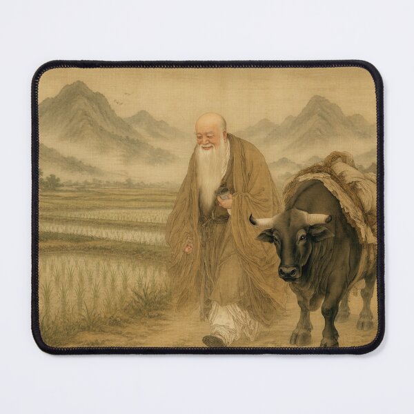 Item preview, Laozi and the Gentle Buffalo designed and sold by Myōhō Print Co..