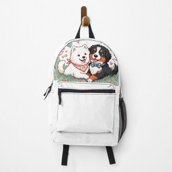 Item preview, Cute Dog Couple Love Illustration designed and sold by ExploreAura Studio.