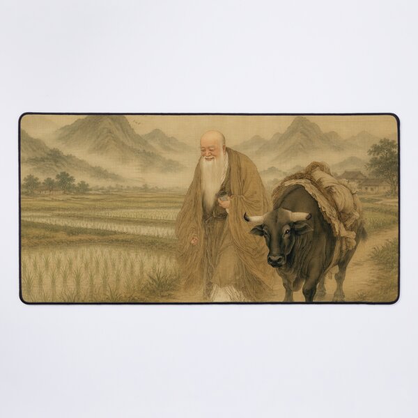 Item preview, Laozi and the Gentle Buffalo designed and sold by Myōhō Print Co..