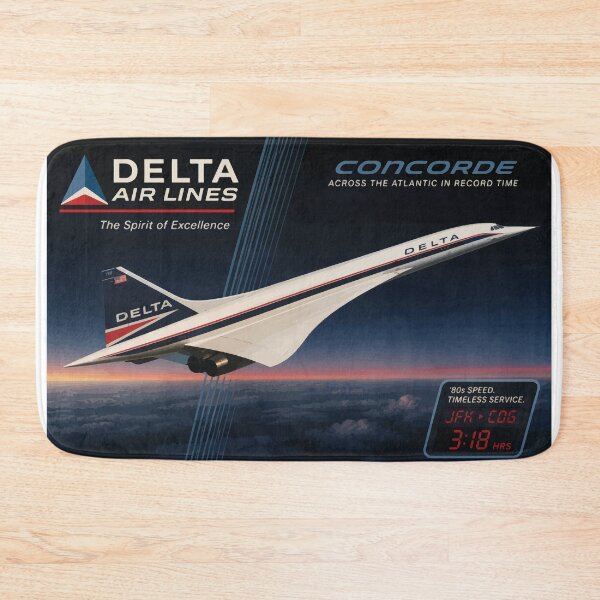 Item preview, Delta Airlines Concorde Dream Livery Logo 1980s designed and sold by RetroAviation.