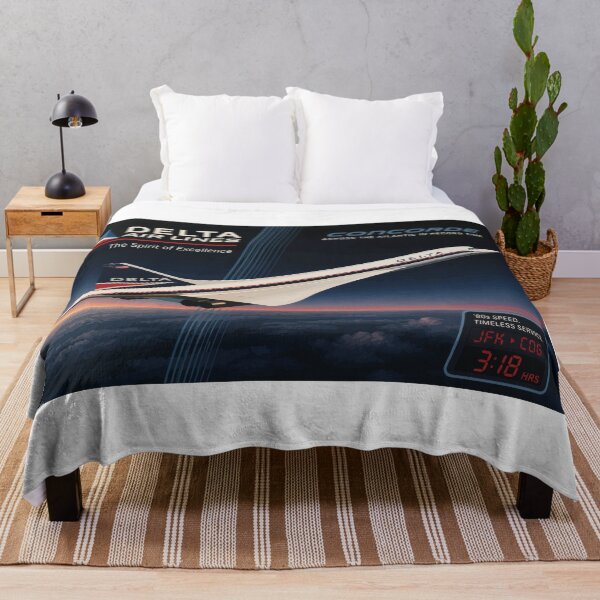 Item preview, Delta Airlines Concorde Dream Livery Logo 1980s designed and sold by RetroAviation.