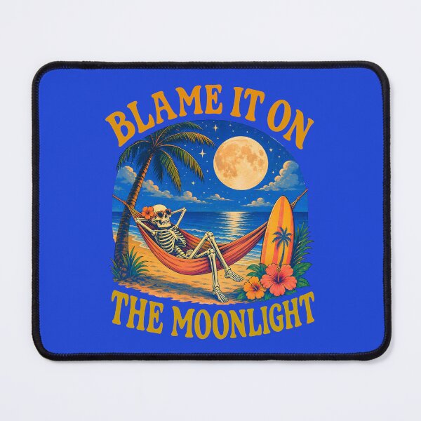 Item preview, Blame it on the moonlight design 3 designed and sold by DigitalandPhoto.