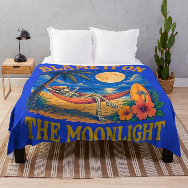 Item preview, Blame it on the moonlight design 3 designed and sold by DigitalandPhoto.