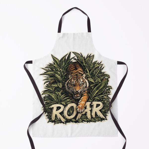 Item preview, Roar Tiger Jungle – Aggressive Wild Design designed and sold by PINK FREE.