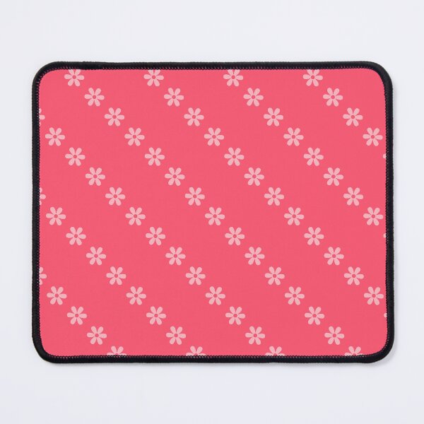 Item preview, Fiery rose & light pink floral stripes designed and sold by Mint + Midnight.