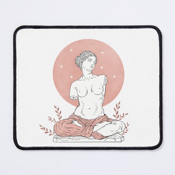 Item preview, Venus de Milo in Lotus Pose | Classical Sculpture Meets Yoga & Mindfulness Art designed and sold by Ancient-Tales.