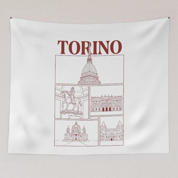 Item preview, Torino Italy Historical Landmarks Architecture Sketch designed and sold by k3rstman1.