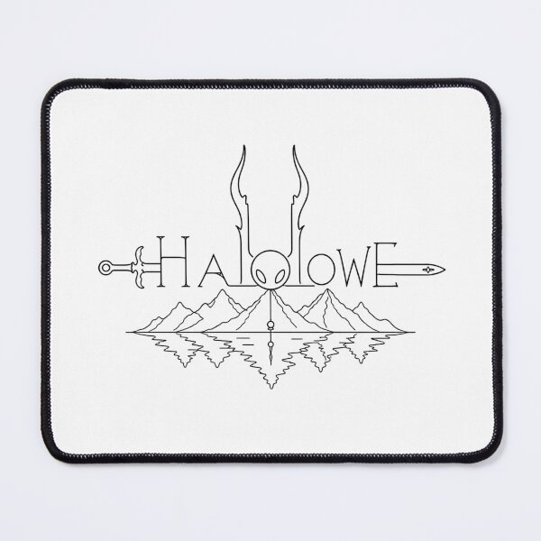 Item preview, Dark Minimal Line Art Tee – Silent Power Gothic Fantasy Design designed and sold by Newthingzy.