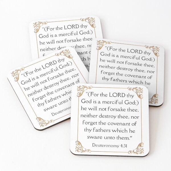 Item preview, Deuteronomy 4:31 designed and sold by DeeFran Designs.