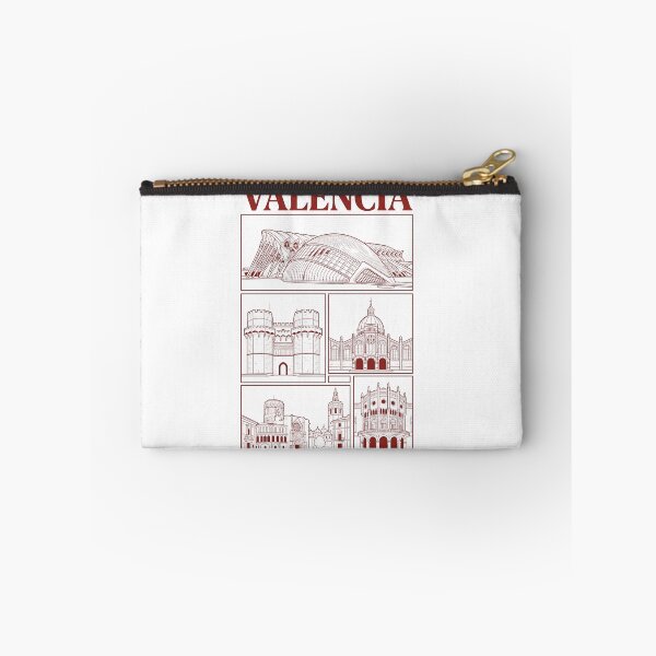Item preview, Valencia Spain City Architecture Landmarks Line Art designed and sold by k3rstman1.