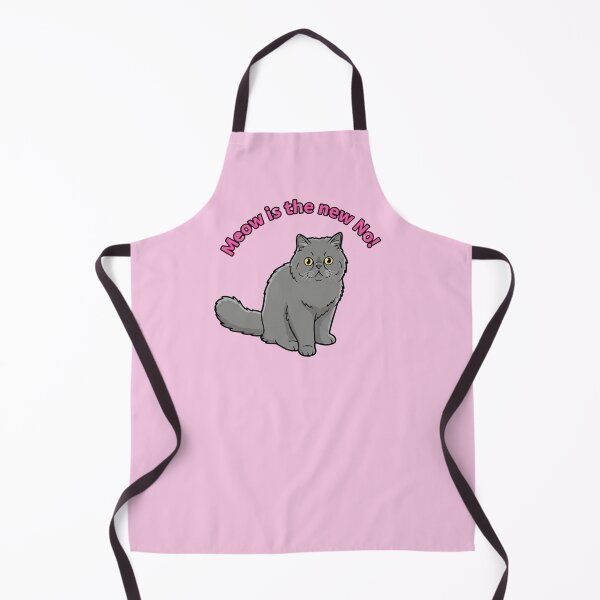 Item preview, Martin the Cat - Meow is the New No - Funny Cute Grey Cat designed and sold by naughty-raccoon.