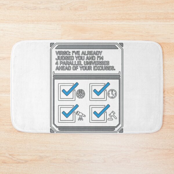 Item preview, Virgo Zodiac: 4 Parallel Universes Ahead of Your Excuses designed and sold by Wit & Wear.