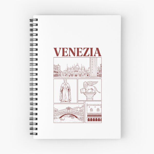 Item preview, Venezia Italy Historical Landmarks Travel Sketch Style designed and sold by k3rstman1.