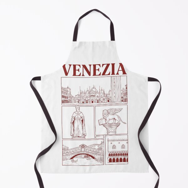 Item preview, Venezia Italy Historical Landmarks Travel Sketch Style designed and sold by k3rstman1.